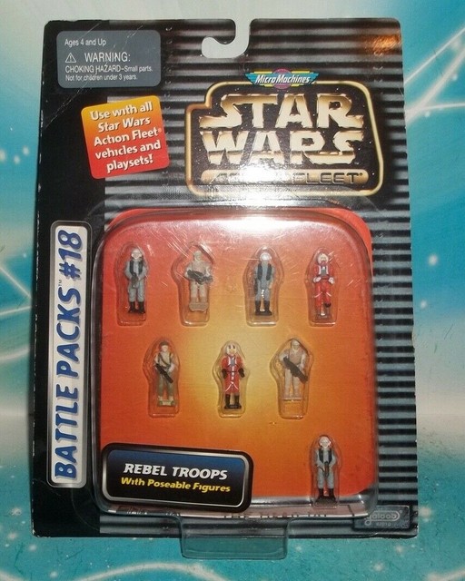 Action Fleet Rebel Troops Battle Packs 