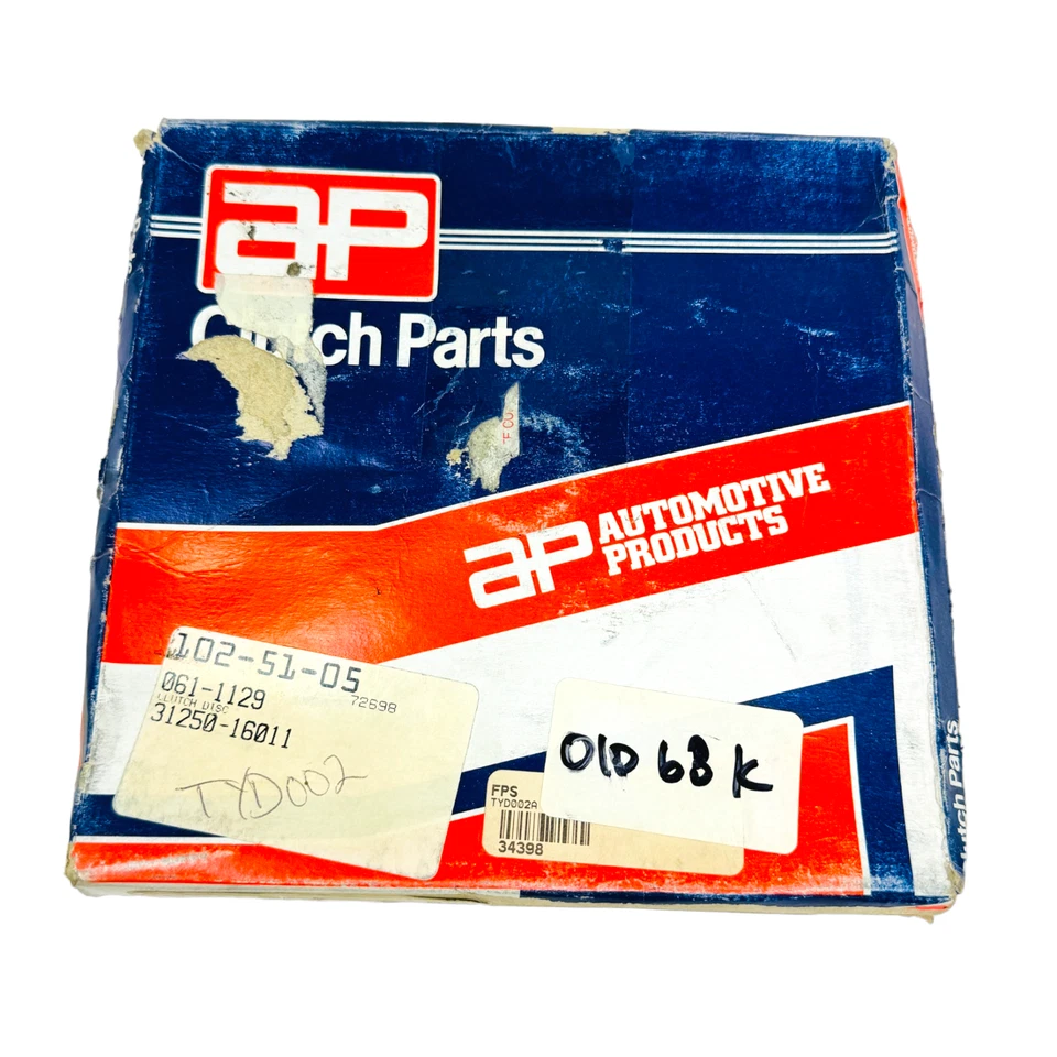 Conjunto de disco de embrague Automotive Products ap 31250-14092 para Toyota Corolla 1975-1979 Foto 2 de 4