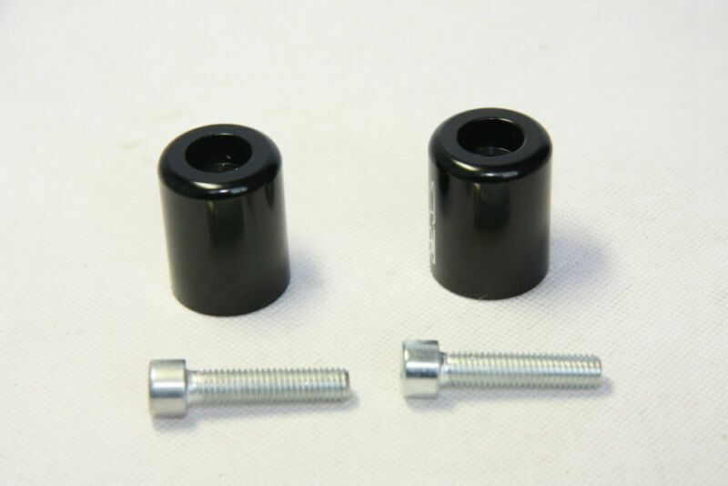 Black CNC Handle Bar Ends For Kawasaki ZX600 ZX6 ZX-6R ZX-636