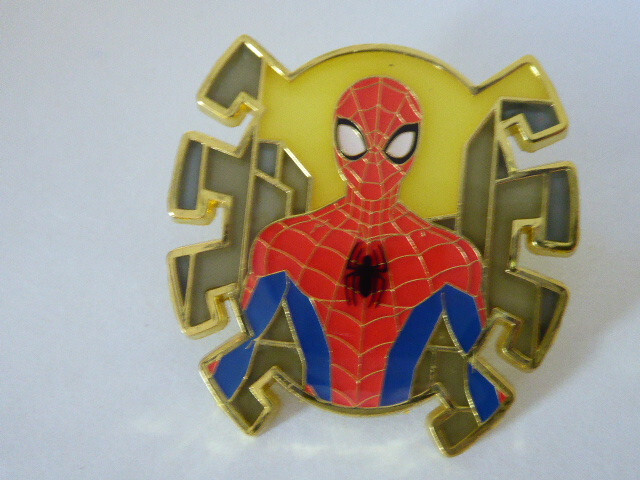 Disney Trading Pins Marvel Spider-Man Portrait Stained Glass