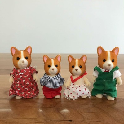 sylvanian families corgi family
