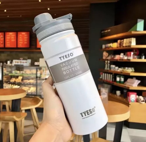 750 ml TYESO Thermosflasche Edelstahl Isolierflasche Trinkflasche - Bild 3 von 10