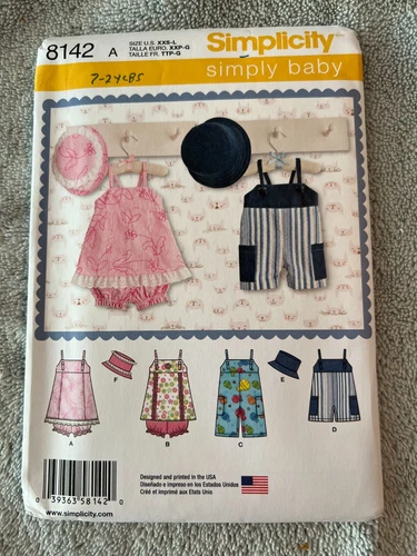 Simplicity Patterns ~ All are Baby Patterns 7-24 LBS * ~ * ~ * ~ * Listing 2428 - Picture 70 of 81
