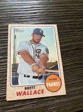 2017 Topps Heritage #163 Brett Wallace San Diego Padres