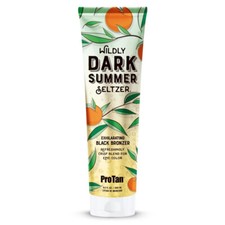 Pro Tan Wildly Dark Summer Seltzer Black Bronzer Sonnenbank Lotion + Gratis Brille