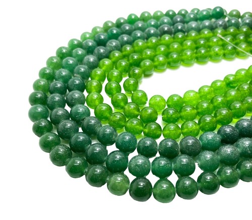 Whaline St. Patrick's Day Holzperlen Set – 220 Stück, 1,6 Cm Durchmesser, Mit Hanfseil, Grün-weißes Design