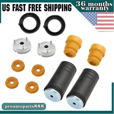 Front Strut Shock Top Mounts Support Upper Lower Bump Stop For BMW X5 X6 E71 E70
