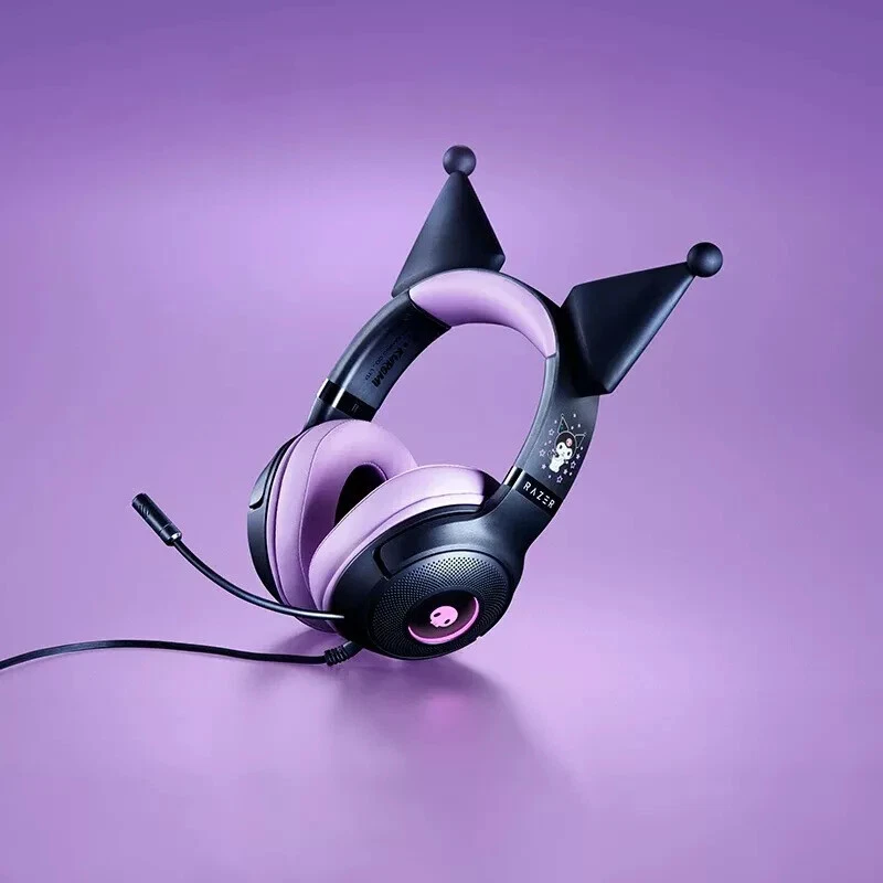 Razer x Sanrio Kuromi Gaming Mouse and Mechanical Keyboard & Headset Bundle - Image 4 of 4