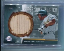 2006 Sweet Spot - JAY PAYTON - Super Sweet Swatch Jumbo Game Bat - A's #d 13/45