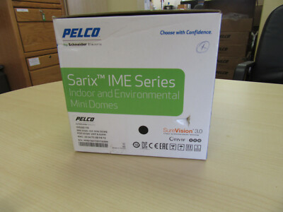  Pelco IME222-1IS 2 Megapixel Network Indoor Dome Camera, 9-22mm Lens