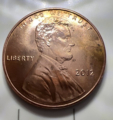 2012 Penny Large Pre-Cud Retained Break DDO 1DO-003 DDR 1DR-001 Mint Errors - Picture 1 of 11