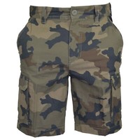 MENS ARMY CASUAL WORK CARGO COMBAT CAMOUFLAGE SHORTS COTTON CHINO HALF PANT CAMO