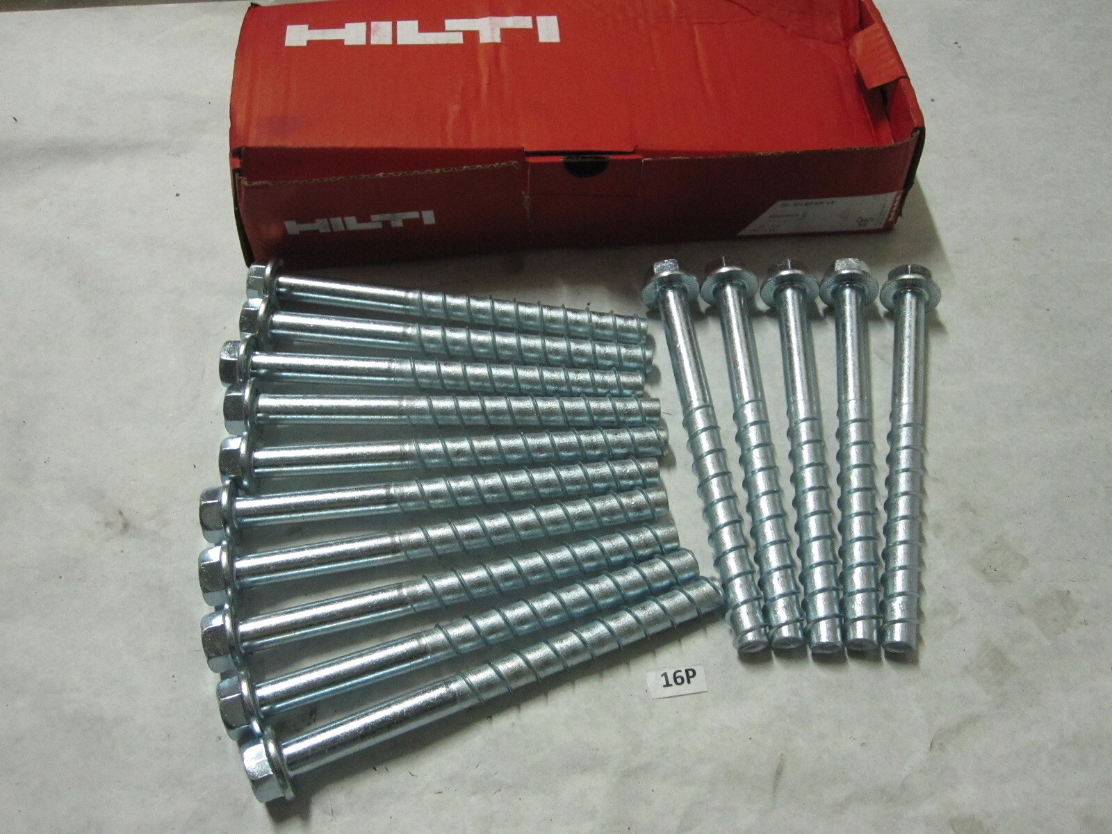 Hilti 5/8Inch x 8Inch Kwik HusEZ Concrete and Masonry Screw Anchor