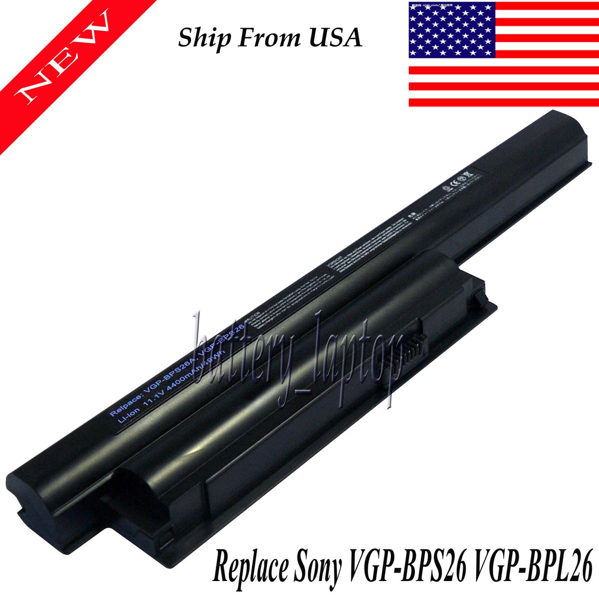 Battery For SONY VAIO SVE151 SVE151J13M LAPTOP VGP-BPS26