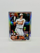 2023 Topps Chrome ADLEY RUTSCHMAN Rookie Prism Refractor Baltimore Orioles RC #1