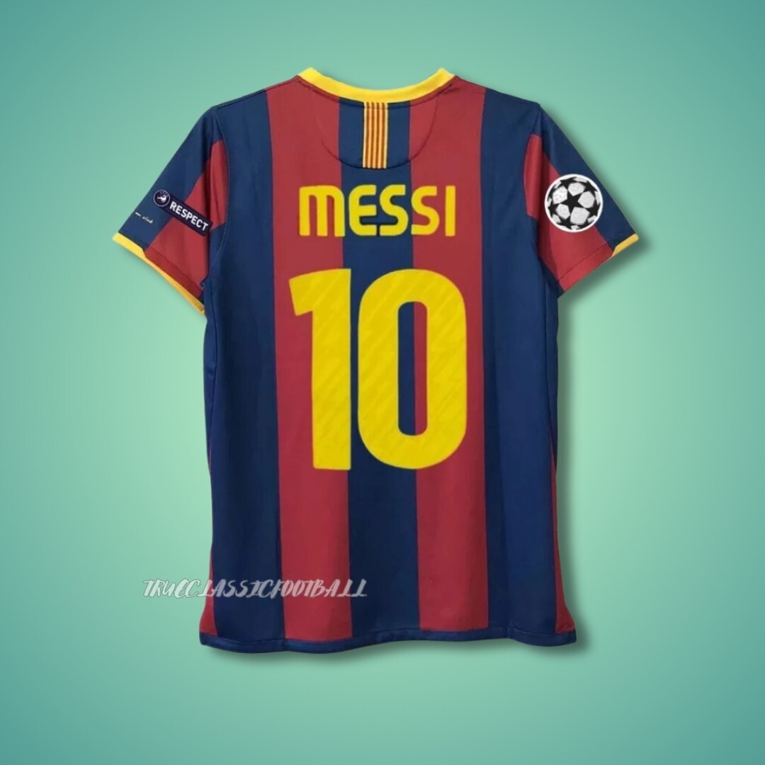 FC Barcelona Messi 10サッカーゲームシャツ Lionel Messi 10 FCB Barcelona Sz XL UNICEF Soccer Jersey
