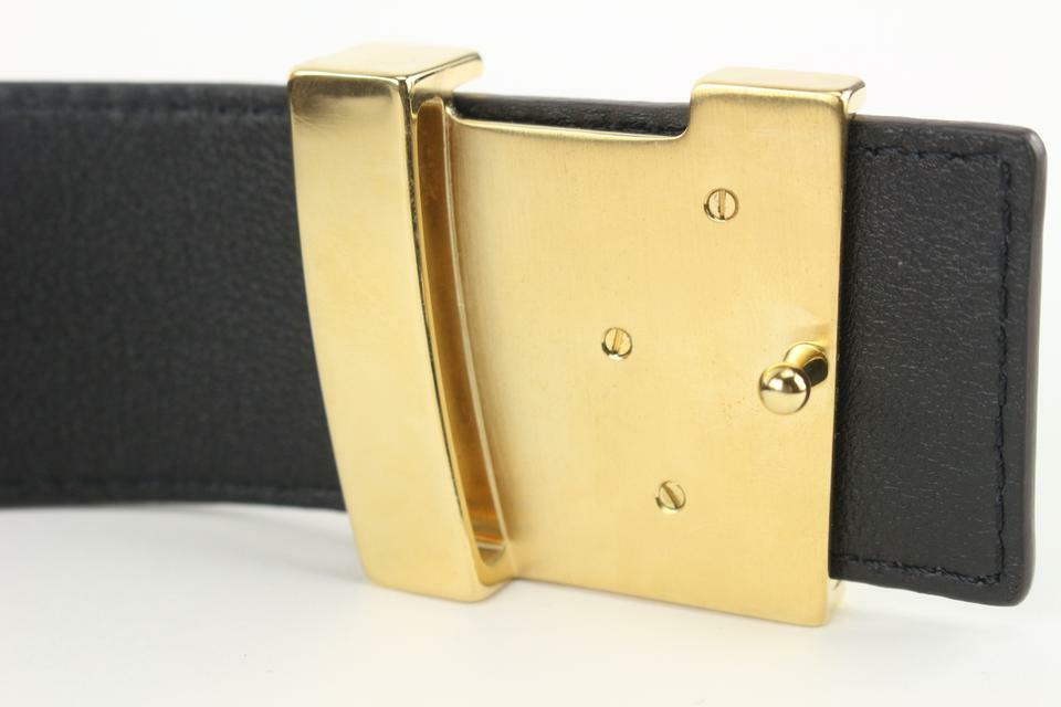 Louis Vuitton, Accessories, Brown Supreme Louis Vuitton Leather Belt Size  0