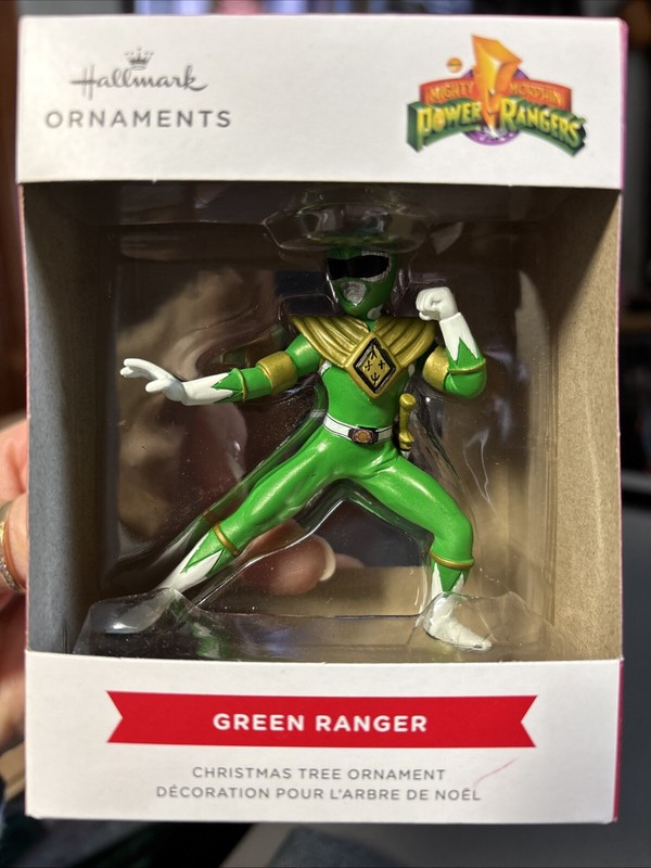 NEW 2024 Hallmark Ornament Mighty Morphin Power Rangers MMPR Green Ranger Hasbro