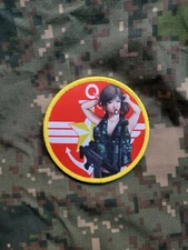 Republic of Korea Armed Forces (ROK), pinup girl morale airsoft anime war patch