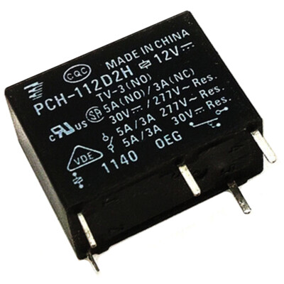 1PC PCH-112D2H 12VDC Power Relay 5A 5Pins
