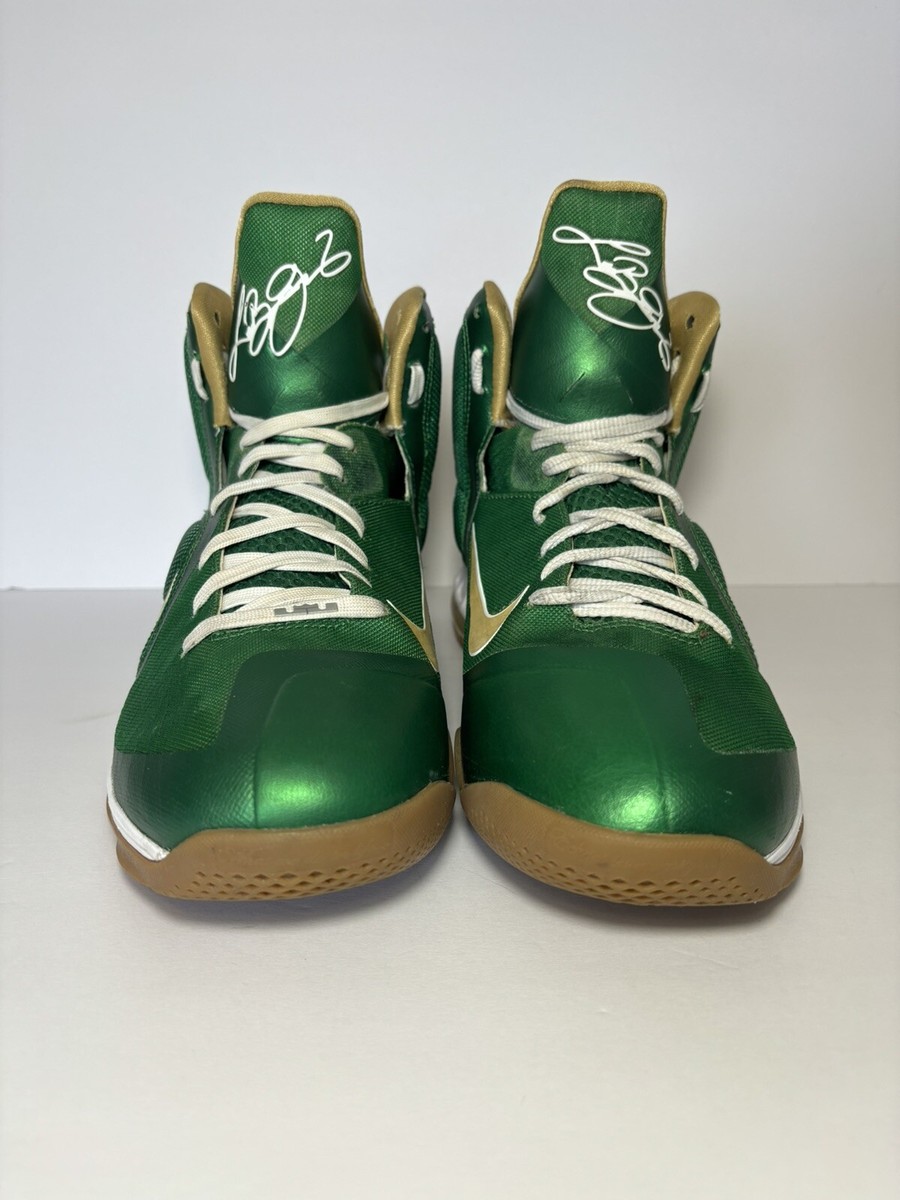 Nike Men ID LeBron James 9 SVSM St Vincent St Mary Irish Custom Basketball Shoes | eBay