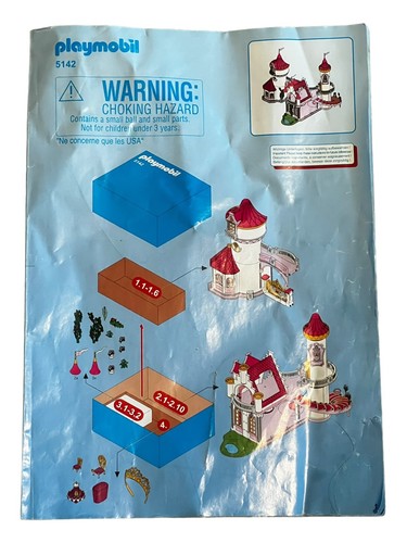 Playmobil #5142 Princess Fantasy Castle Includes All Items Shown in Photos EUC - Picture 9 of 9