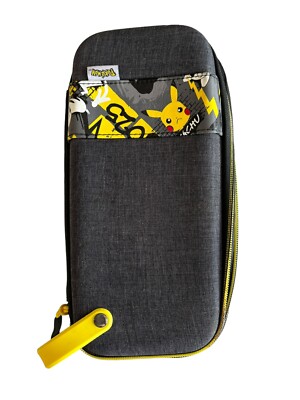 PDP Deluxe Travel Case Nintendo Switch, Pokémon Pikachu Game Storage  500-172
