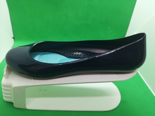 Oka B. Taylor Sapphire Navy Blue Slip On Women's s Ballet Flat Size 8M - Picture 4 of 12