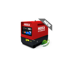 Gruppo elettrogeno Mosa GE SX-6000 YDM ( Avviamento elettrico - completo di batt