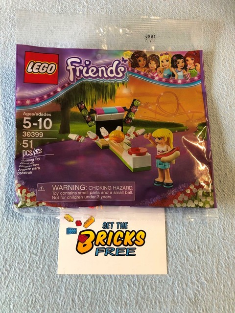 lego friends bowling