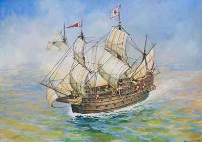 Spanish Galeon "San Martin" Flagship of the Armada Invincible Ship Kit 1:350