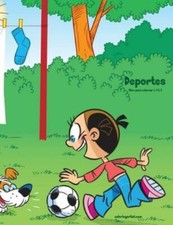 Deportes Libro Para Colorear 1, 2 3