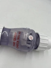 Zoeller  Port Check Valve 50 PSI 30-0041 1-1/2" PVC Quiet Check Solvent Weld