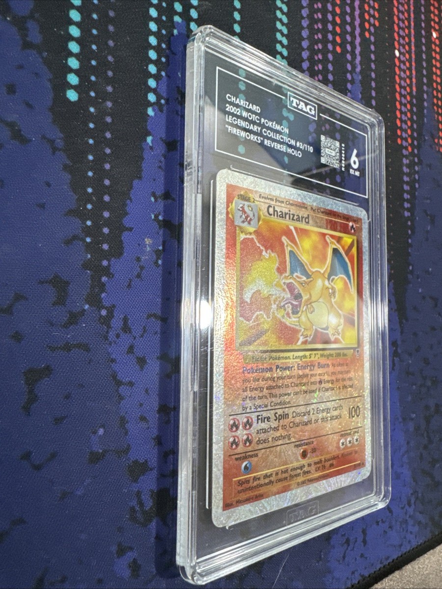 Pokémon TCG Charizard Legendary Collection 3/110 Reverse Holo Rare