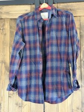 Weatherproof Vintage Men's Long Sleeve Plaid Flannel Shirt Size Large