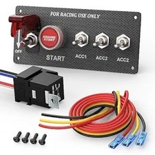 5 in 1 Ignition Switch Panel Race Toggle S Color: 5 in 1 Ignition Switch Panel