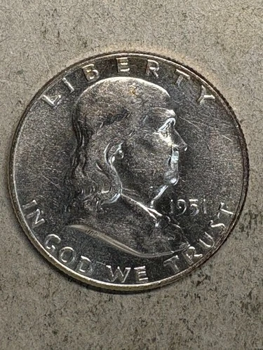 1951 Franklin Half Dollar Ch BU