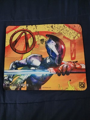 BORDERLANDS 2 Zero Assassin Game Mat Mouse Pad Loot Crate 2015 Exclusive