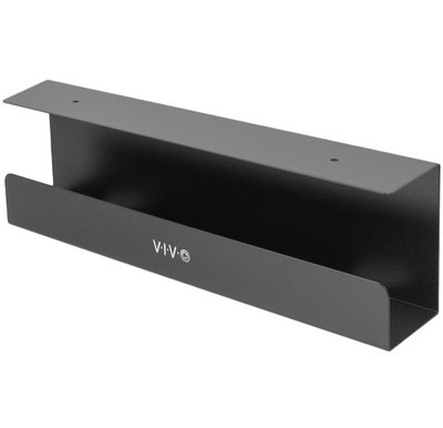 Under Desk 17 inch Cable Management Tray, Power Strip Holder, Cord Organizer,...