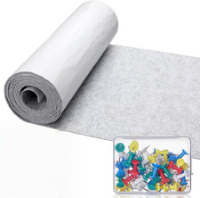 Large Self Adhesive Cork Board Roll 1/8" Thick Cork Boards for Wall 11.8 x 118