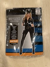 Police Costume Women Adult Cop Costume Female Police Officer Cosplay Small Blue