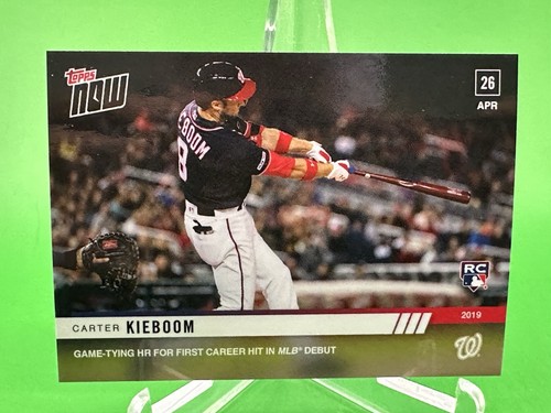 2019 Topps Now 136 Carter Kieboom