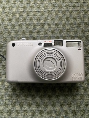 Pentax Espio 120SW Kompaktkamera - Silber
