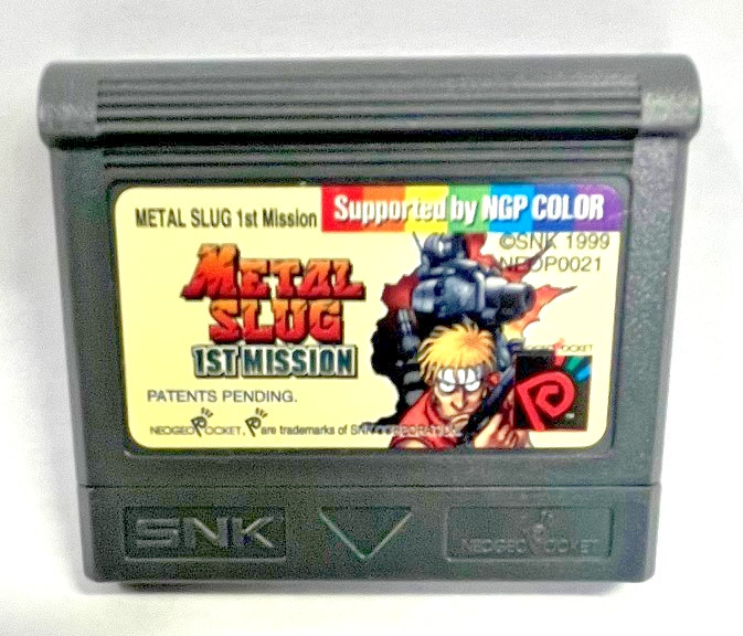 Metal Slug: 1st Mission (Neo Geo Pocket Color) Tested - Authentic Working 
