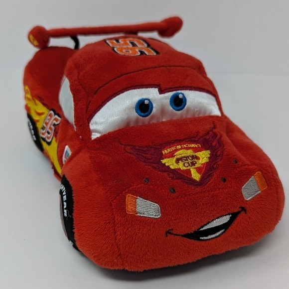 Disney Store Pixar 8" Lightning McQueen Plush New With Tag