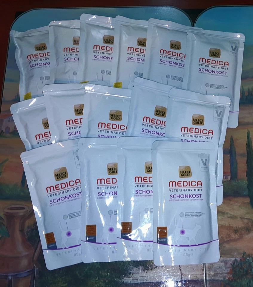 15× Katzenfutter Schonkost  SELECT GOLD Medica Veterinary Diet  9×Pute + 6× Huhn - Bild 2 von 4