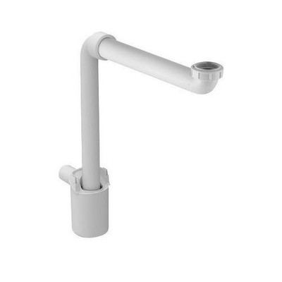 Duravit DU Raumsparsifon Kunststoff Weiß Raumsparsiphon 0050760000 DU