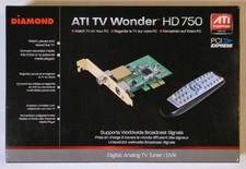Diamond ATI Wonder HD 750 TVW750PCIE w/Remote/Manual/Software/Accessories/Tested