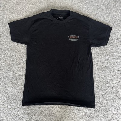 Brixton Black Double-Sided Graphic Print T-Shirt Mens M Regular Standard Fit