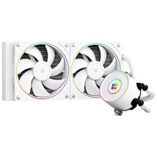 Aqua Elite 240 V5 ARGB White AIO CPU Cooler, ARGB PWM Cooler Fans with 2000RP...